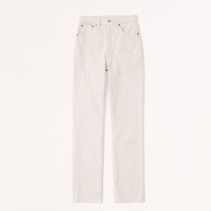 A&F Ultra High Rise 90s Straight Jean (26 SHORT)